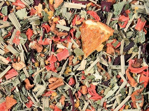 Infusión de Hierbas con Naranja y Pomelo, Caja de 50 Píramides de Té en Bolsas