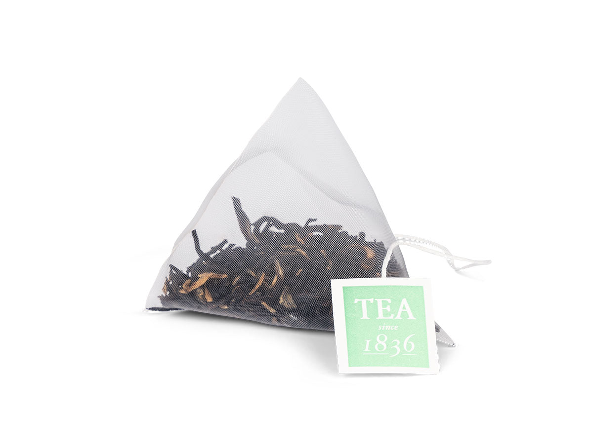 Earl Grey Black Tea with Bergamot, Box of 50 Pyramid Tea Bags
