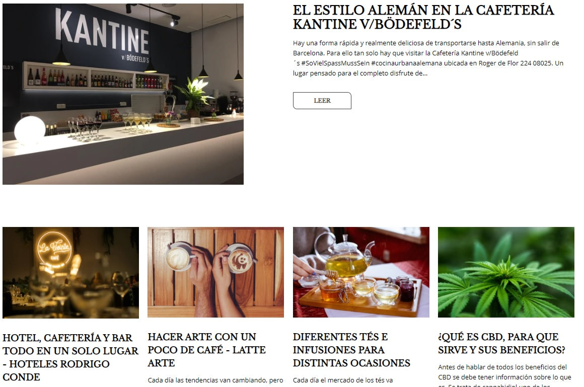 Post promocionales gratis en blog Tétique