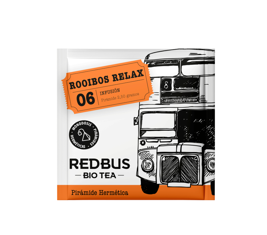Infusión Rooibos Relajante - Paquete de 15 unidades de té Rooibos relax