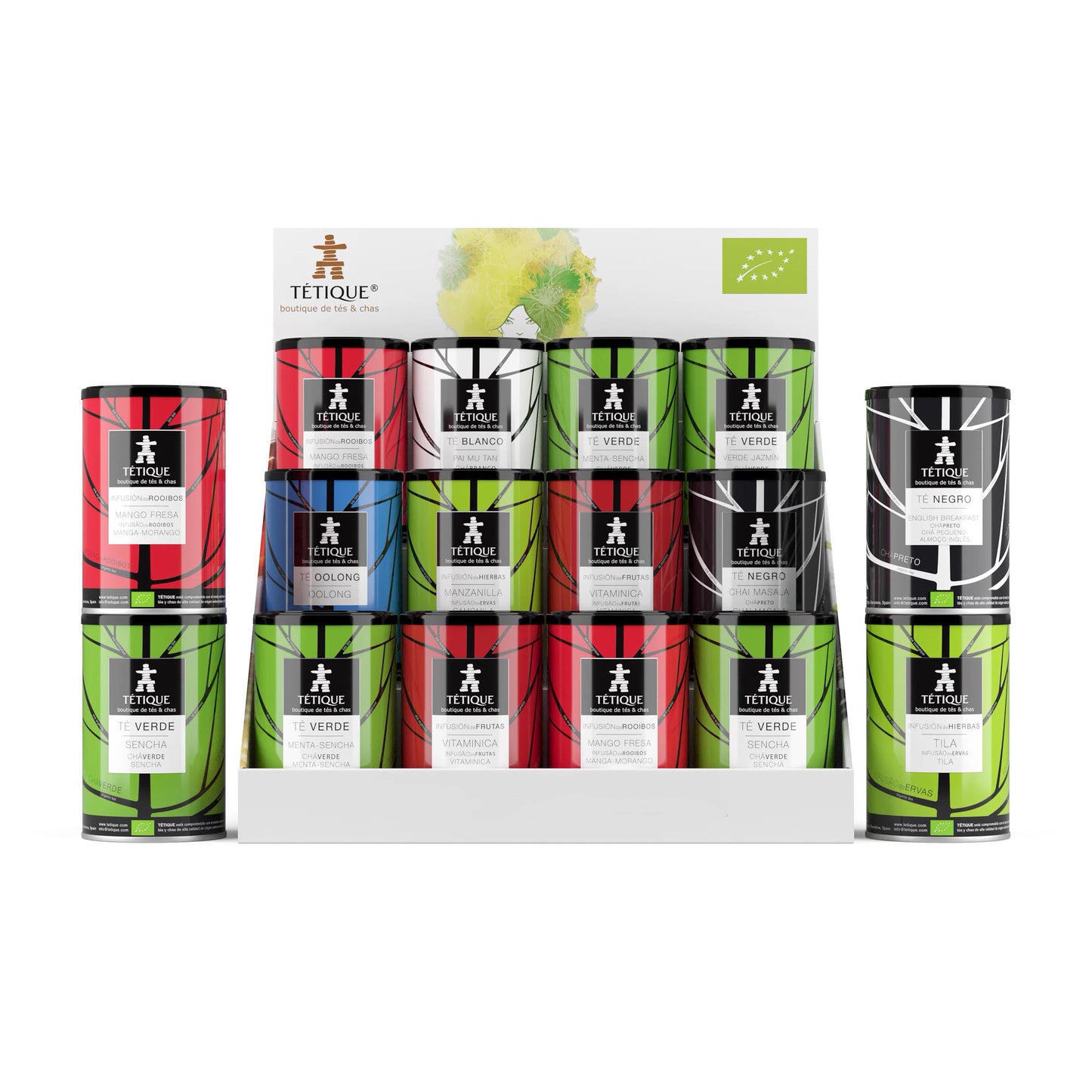 Pack "Experto" con 16 Variedades de Té al granel