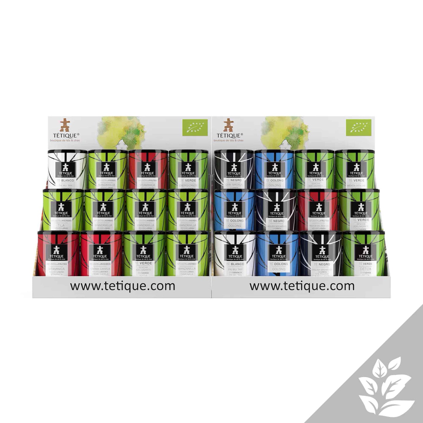 Expositor de infusiones para hostelería