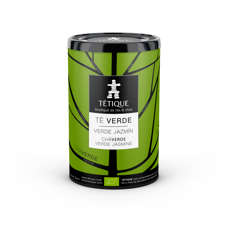 Compra Té verde, Comprar te de jazmín ,,Té ecológico en pirámides verde de jazmín