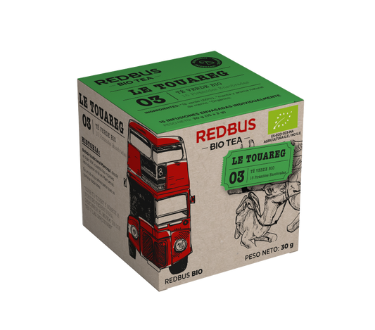 Caja de té verde bio Le Touareg
