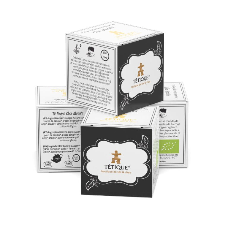 Caja de té chai masala Tétique