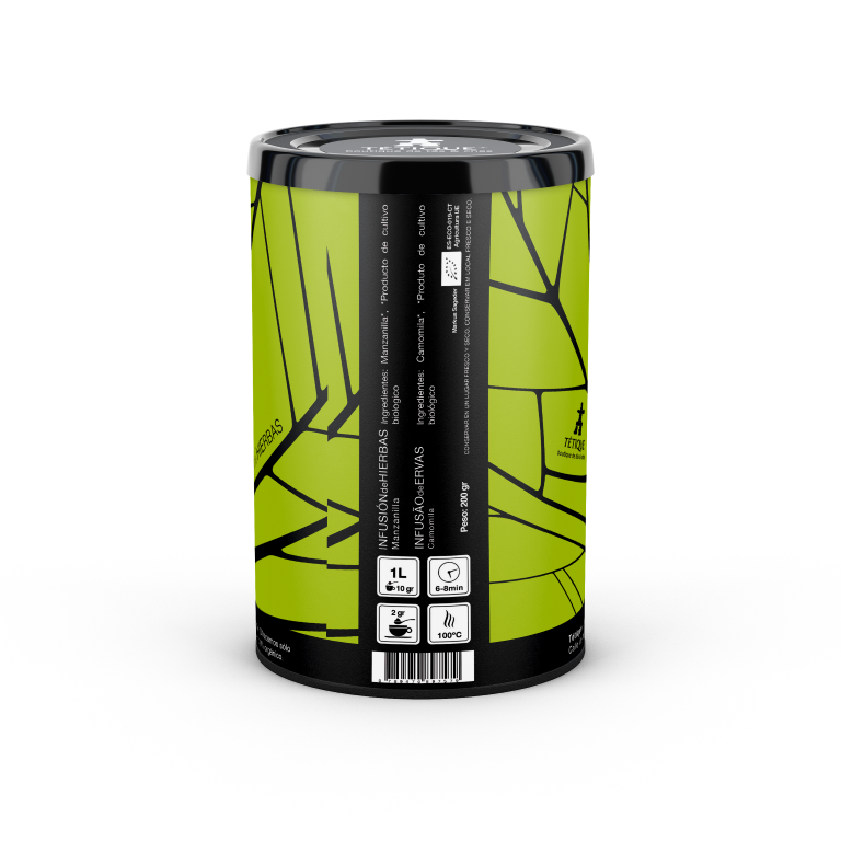 Proveedores de té para restaurantes Mayoristas de té a granel en España Té de hierbas para cafeterías,Lata de infusión ecológica de camomila Tétique