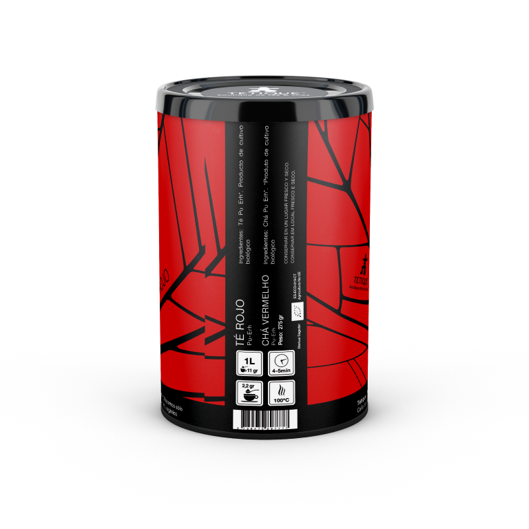 Té Rojo Pu Erh BIO para menús de restaurantes y cafeterías, Proveedor de Té Rojo Pu Erh BIO para hostelería, Té ecológico a granel rojo Pu Erh
