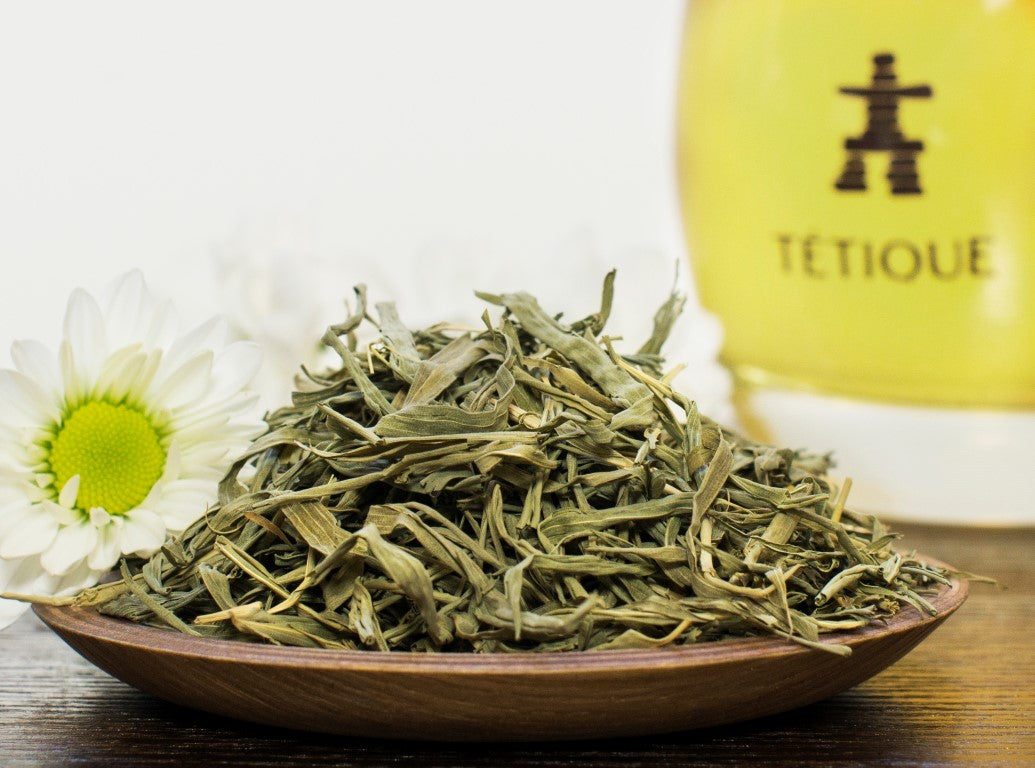 Infusión ecológica de hojas de bambú