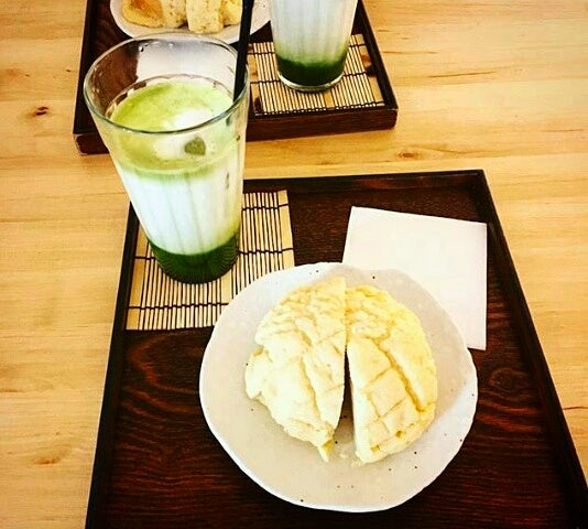 Preparacion del Matcha latte 