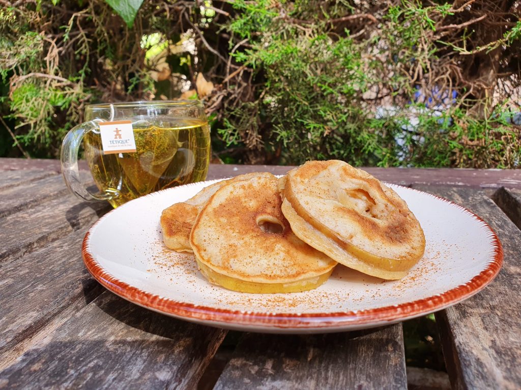 Receta Tétique de Panqueques de manzana