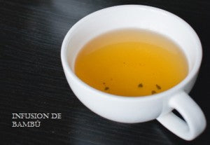 té ecológico de bambú