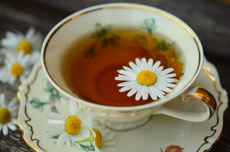 Té de camomila para negocios