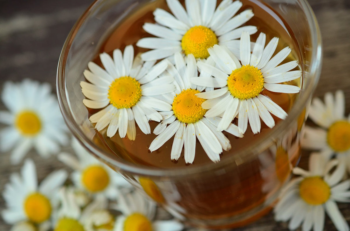 Mejorar el sabor del té de manzanilla