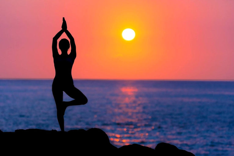 Yoga al amanecer