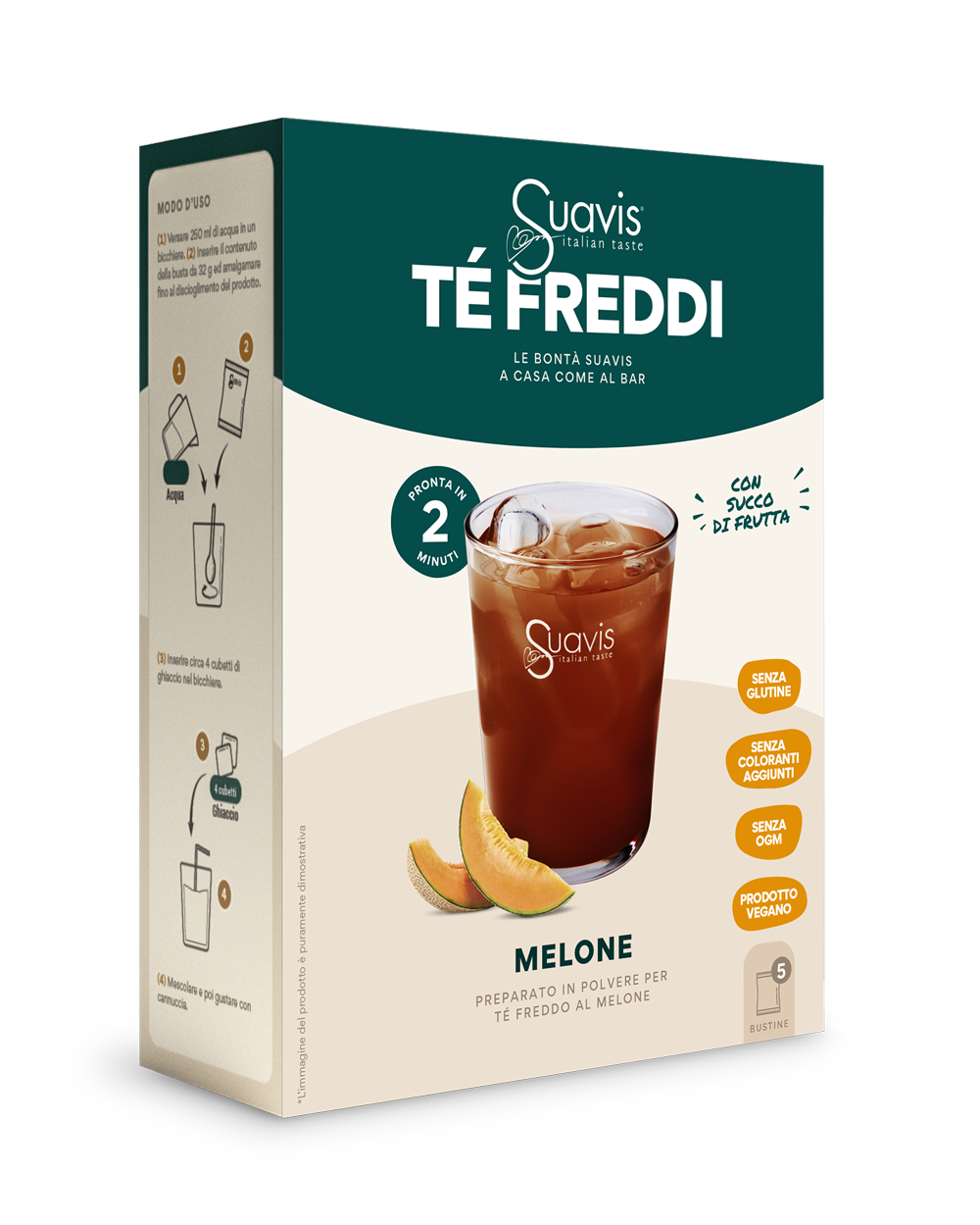 Breezy Ice Tea Melón – Preparado en Polvo para Té Frío