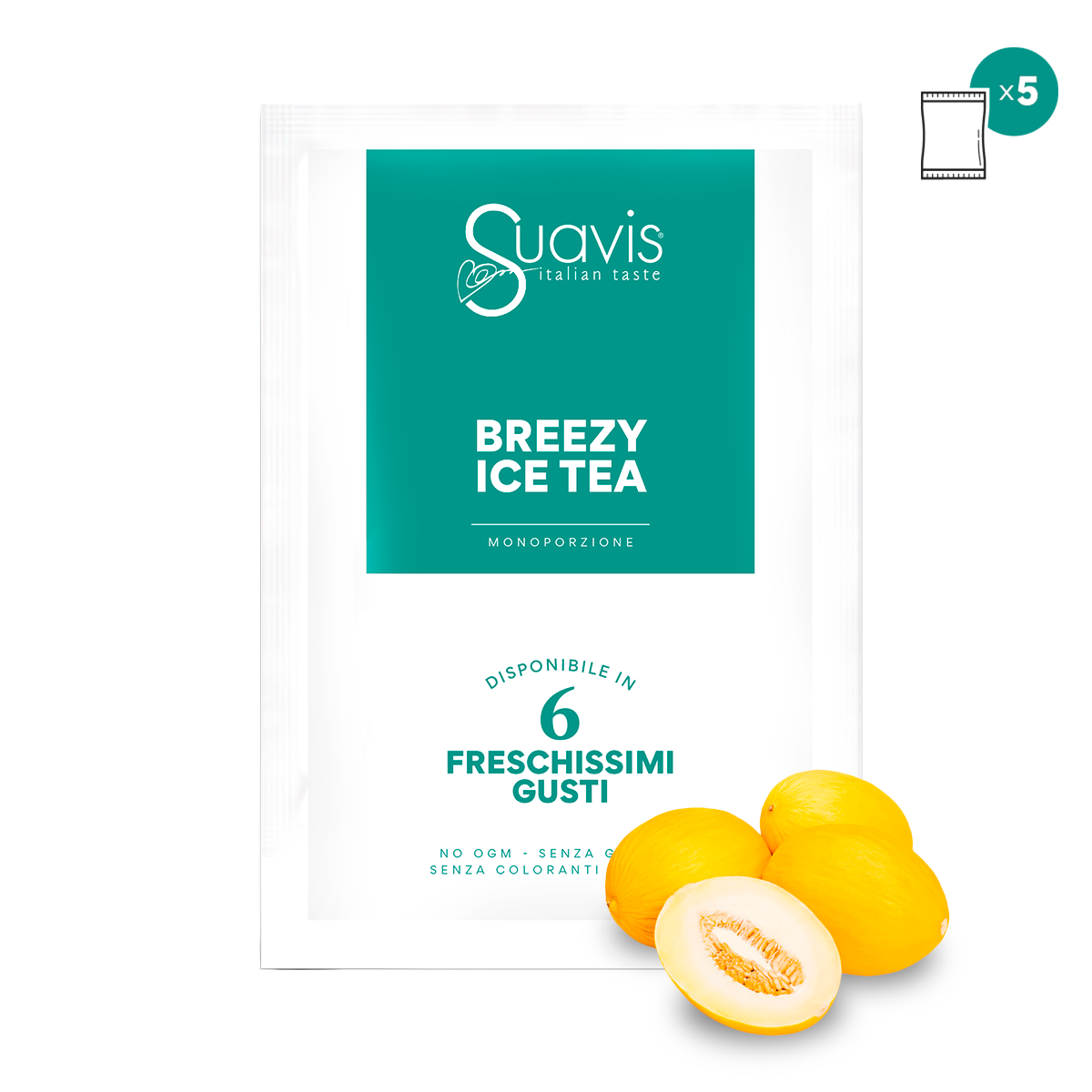 Breezy Ice Tea Melón – Preparado en Polvo para Té Frío