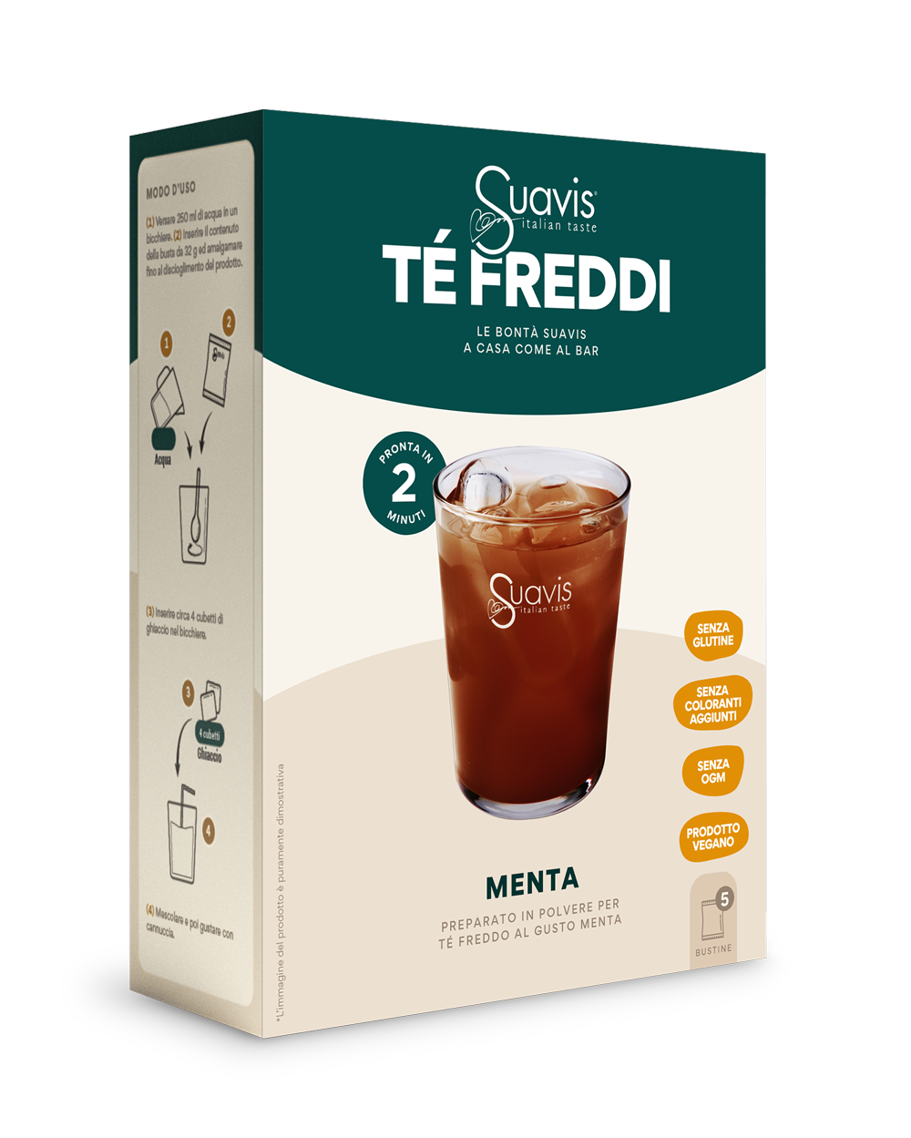 Breezy Ice Tea Menta – Preparado en Polvo para Té Frío
