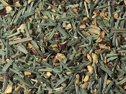Infusion de Hierbas con Jengibre fresco, Caja de 50 Píramides de Té en Bolsas