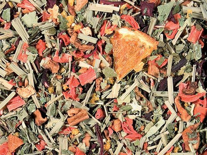 Infusión de Hierbas con Naranja y Pomelo, Caja de 50 Píramides de Té en Bolsas