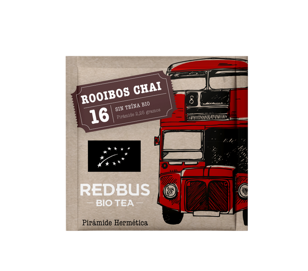 Rooibos Chai BIO, 15 saquetas