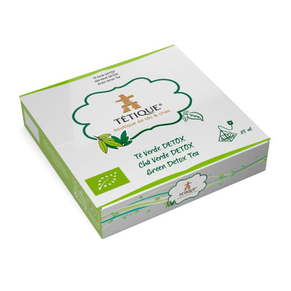 Proveedor Té Madrid, Proveedor Té Barcelona, Caja monodosis de tés verdes detox tétique