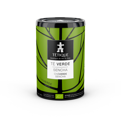 Té verde sencha ecológico tétique bajo en teína