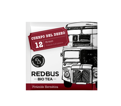 Té Rojo Cuerpo del Deseo. 15 Pirámides | Comprar te 