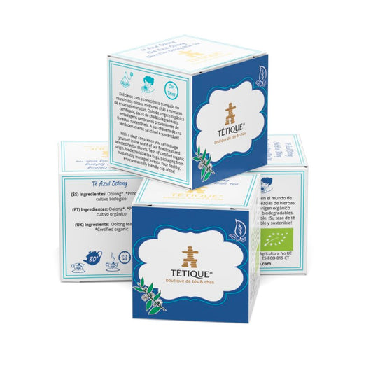 Te Oolong monodosis , Te Oolong biológico, Caja de Tés monodosis Oolong