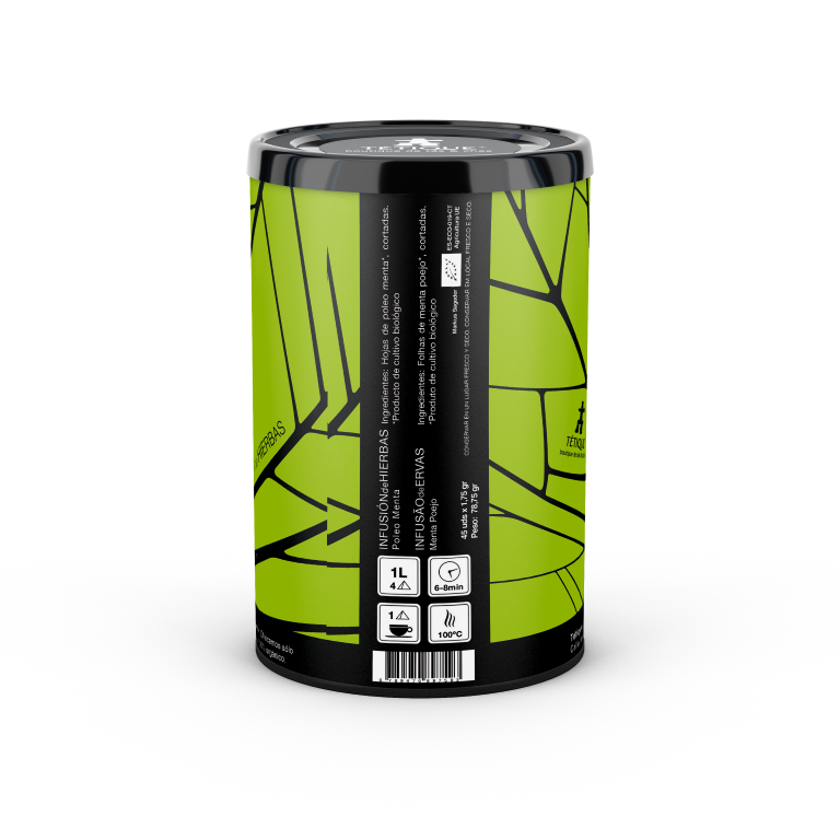 proveedores de infusiones, Infusión Menta Poleo al por mayor,  Infusiones bio de menta pole en pirámide