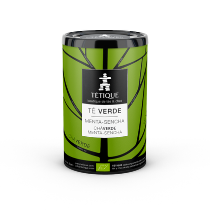 Comprar té verde menta Sencha Bio, Té verde menta Sencha Bio precio, Oferta de té verde con menta, Té ecológico tétique verde sencha