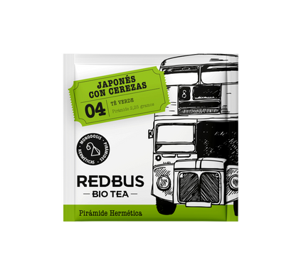 Té verde Japónes con Cerezas a granel